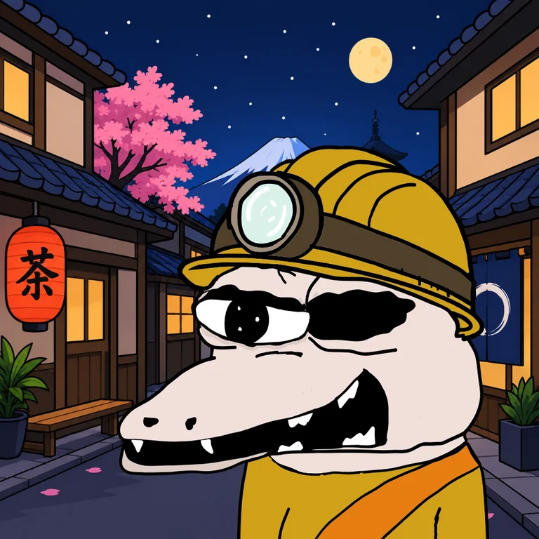 Miner skull COCO in Japan
