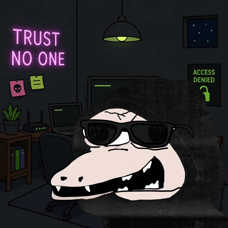 Skull COCO in a hacker den